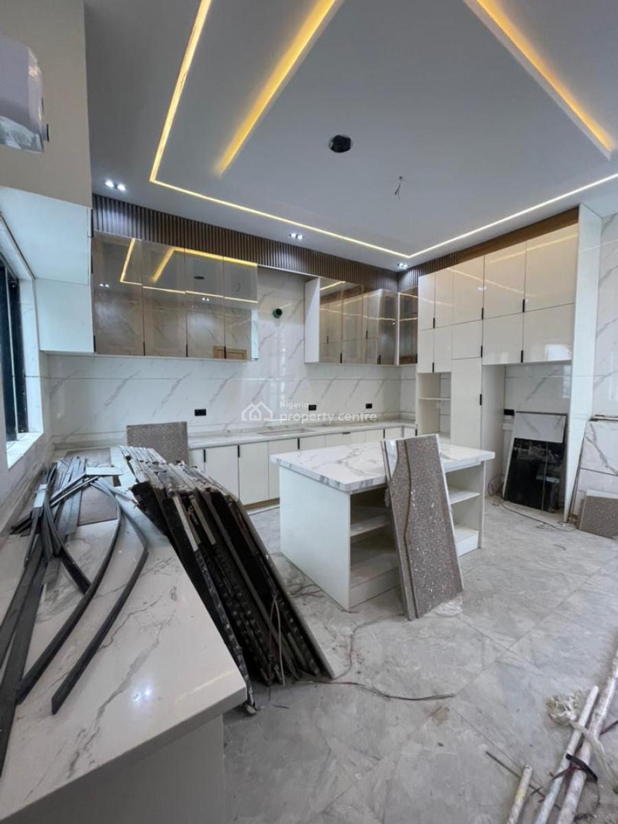 Luxurious 4 Bedroom Duplex with Bq in an Estate, Sangotedo, Ajah, Lagos, Detached Duplex for Rent