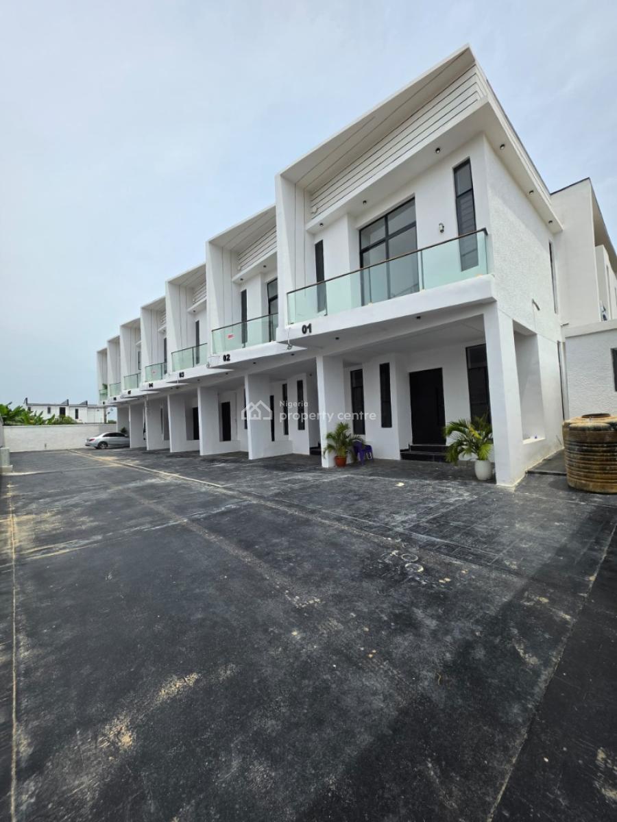 Newly Built 4-bedroom Terrace Duplex, Abraham Adesanya, Ajah, Lagos, Terraced Duplex for Sale