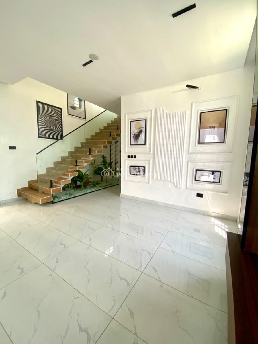 Standard Beautiful 4 Bedroom Duplex with Bq, Sangotedo, Ajah, Lagos, Semi-detached Duplex for Rent