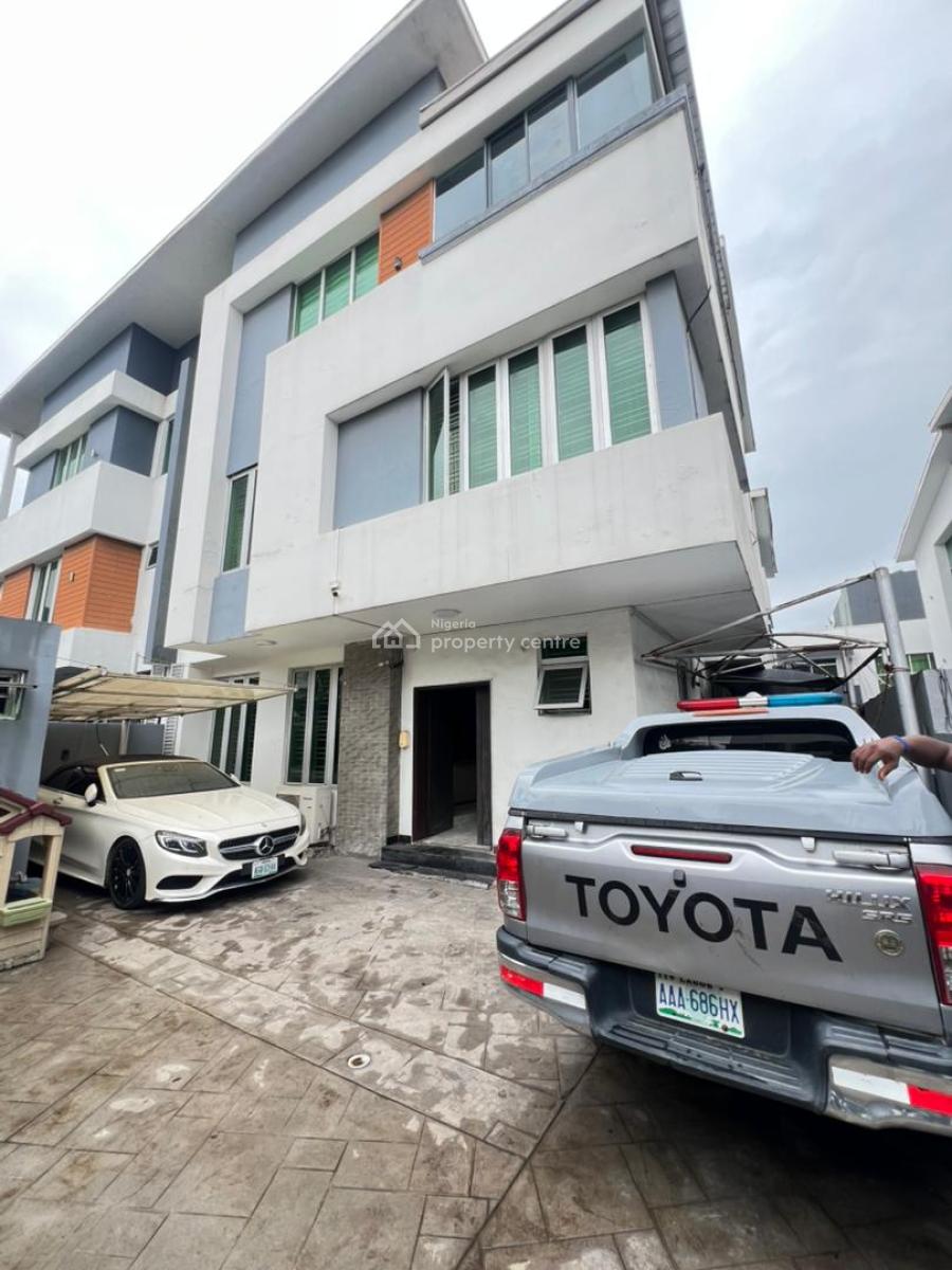 Fully Furnished 4-bedroom Duplex with Bq Excellent Facility, Lekki Right, Lagos, Lekki, Lagos, Detached Duplex for Sale