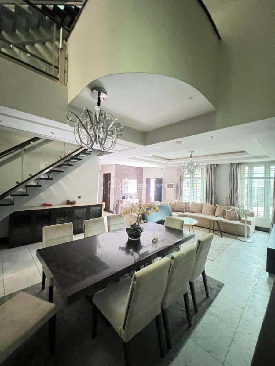 Fully Furnished 4-bedroom Duplex with Bq Excellent Facility, Lekki Right, Lagos, Lekki, Lagos, Detached Duplex for Sale