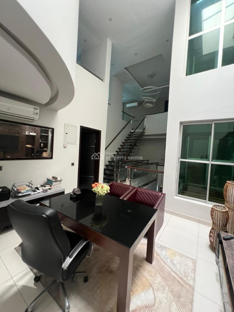 Fully Furnished 4-bedroom Duplex with Bq Excellent Facility, Lekki Right, Lagos, Lekki, Lagos, Detached Duplex for Sale