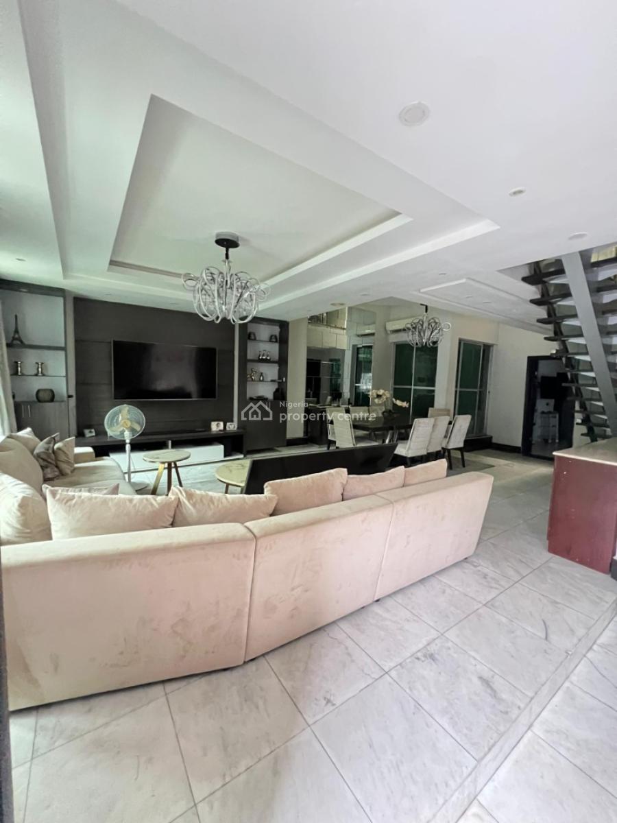Fully Furnished 4-bedroom Duplex with Bq Excellent Facility, Lekki Right, Lagos, Lekki, Lagos, Detached Duplex for Sale