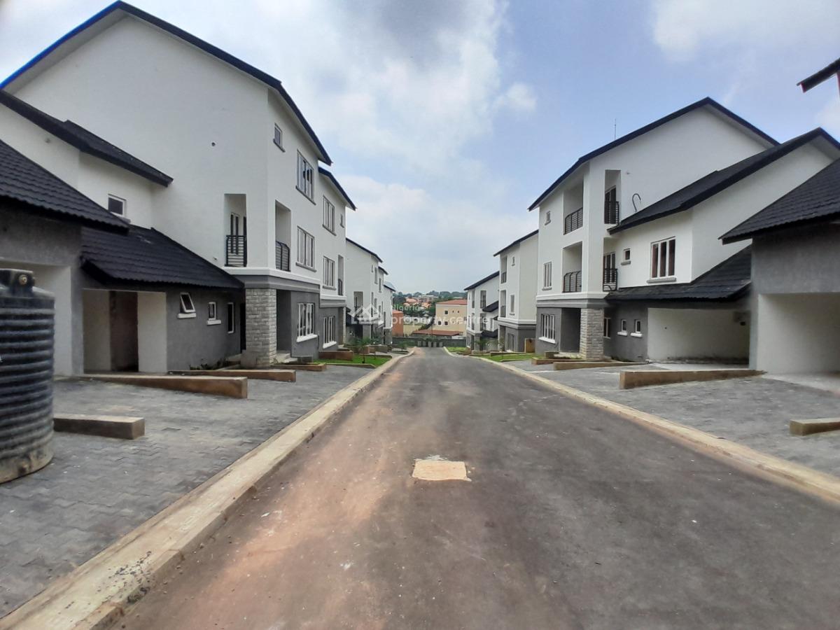Newly Built 4-bedroom Terrace Duplex with Bq, Asokoro District, Abuja, Terraced Duplex for Sale