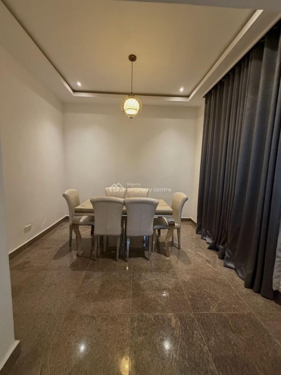 Furnished & Serviced 4-bedroom Terrace Duplex + Bq, Katampe Extension, Katampe, Abuja, Terraced Duplex for Rent