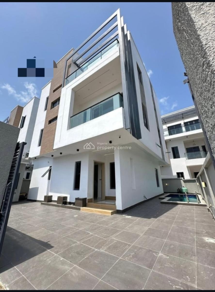 Contemporary 5 Bedroom Detached Duplex with Pool & Bq, Freedom Way, Lekki Phase 1, Lekki, Lagos, Detached Duplex for Sale