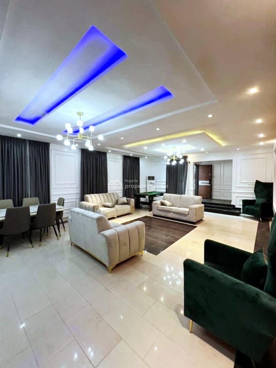 4 Bedroom Fully Furnished Semi-detached Duplex with Bq, Osapa, Lekki, Lagos, Semi-detached Duplex for Rent
