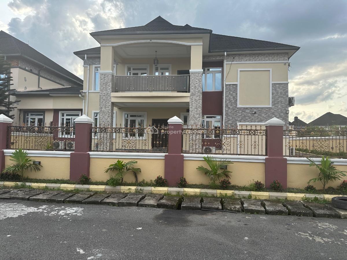 Executive 4 Bedroom Detached House with a Bq, Naf Harmony Estate, Eliozu, Port Harcourt, Rivers, Detached Duplex for Sale