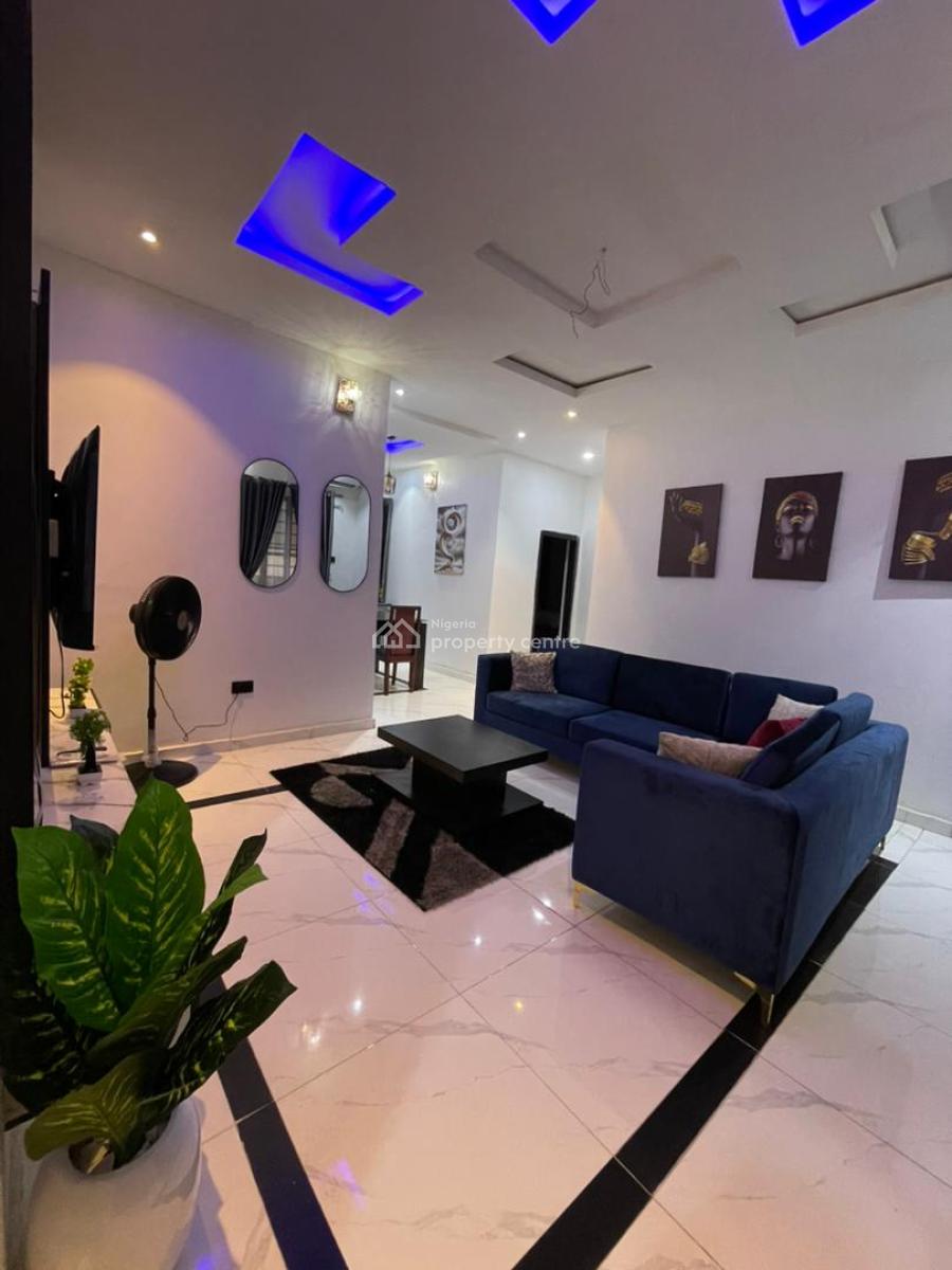 Two Bedroom Flat While Furnished, Dav Court Apartments, Olokonla, Ajah, Lagos, Flat / Apartment for Rent
