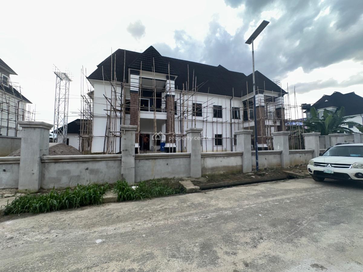 Brand New and Luxuriously Finished 5 Bedroom House with a Bq, Naf Harmony Estate, Eliozu, Port Harcourt, Rivers, Semi-detached Duplex for Sale