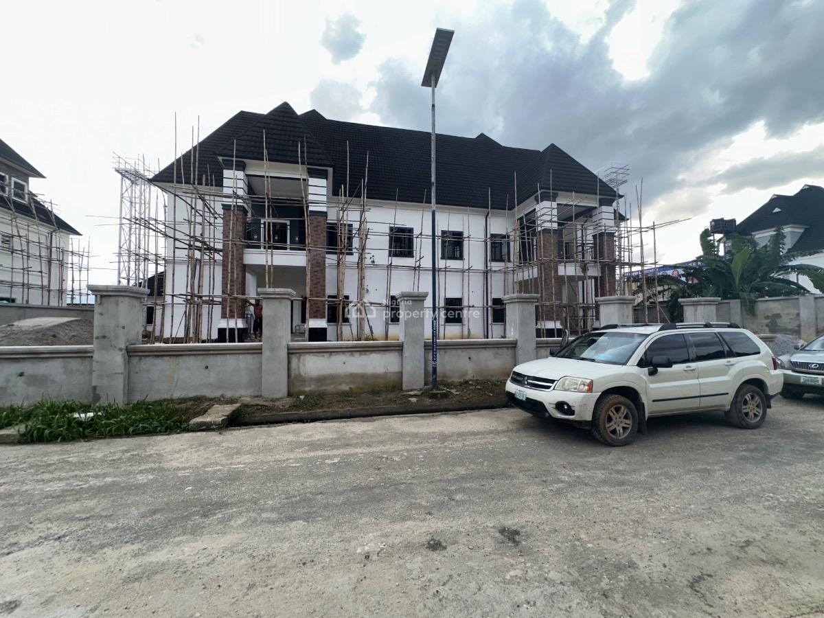 Brand New and Luxuriously Finished 5 Bedroom House with a Bq, Naf Harmony Estate, Eliozu, Port Harcourt, Rivers, Semi-detached Duplex for Sale