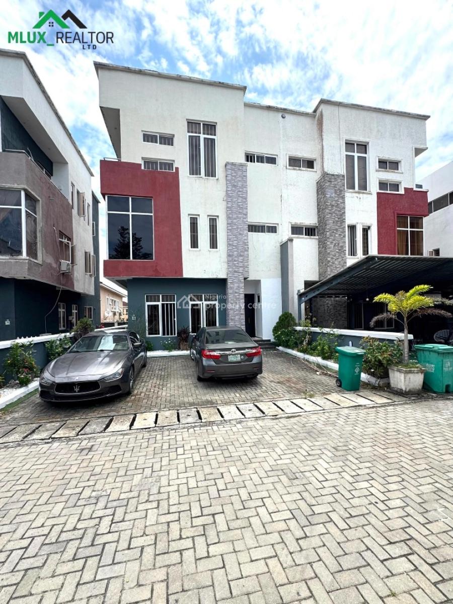 Well Maintained 4 Bedroom Terrace Duplex, Osapa, Lekki, Lagos, Terraced Duplex for Rent