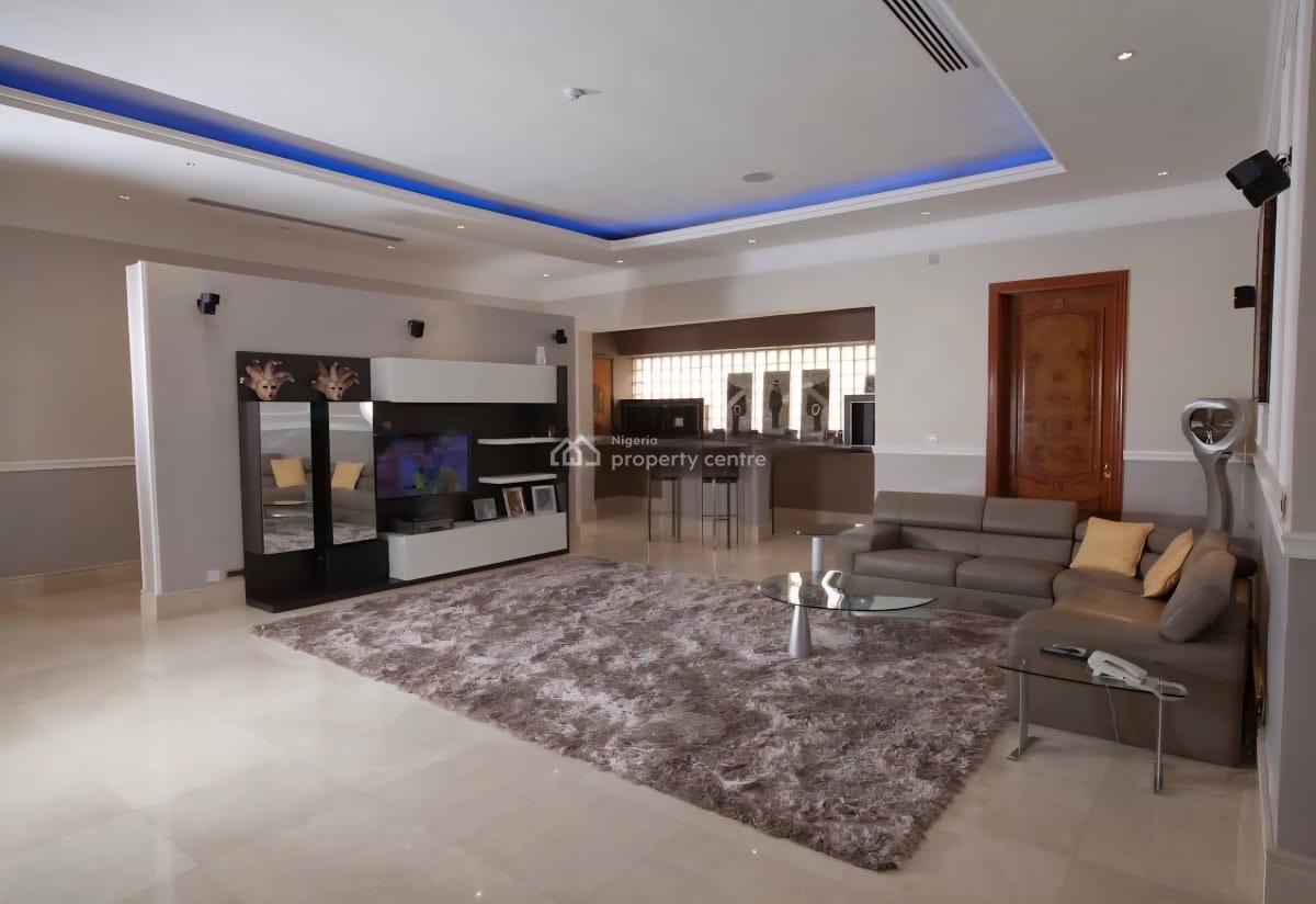 Waterfront Mansion on 5,000 Sqm Land, Prestigious Estate, Banana Island, Ikoyi, Lagos, Detached Duplex for Sale