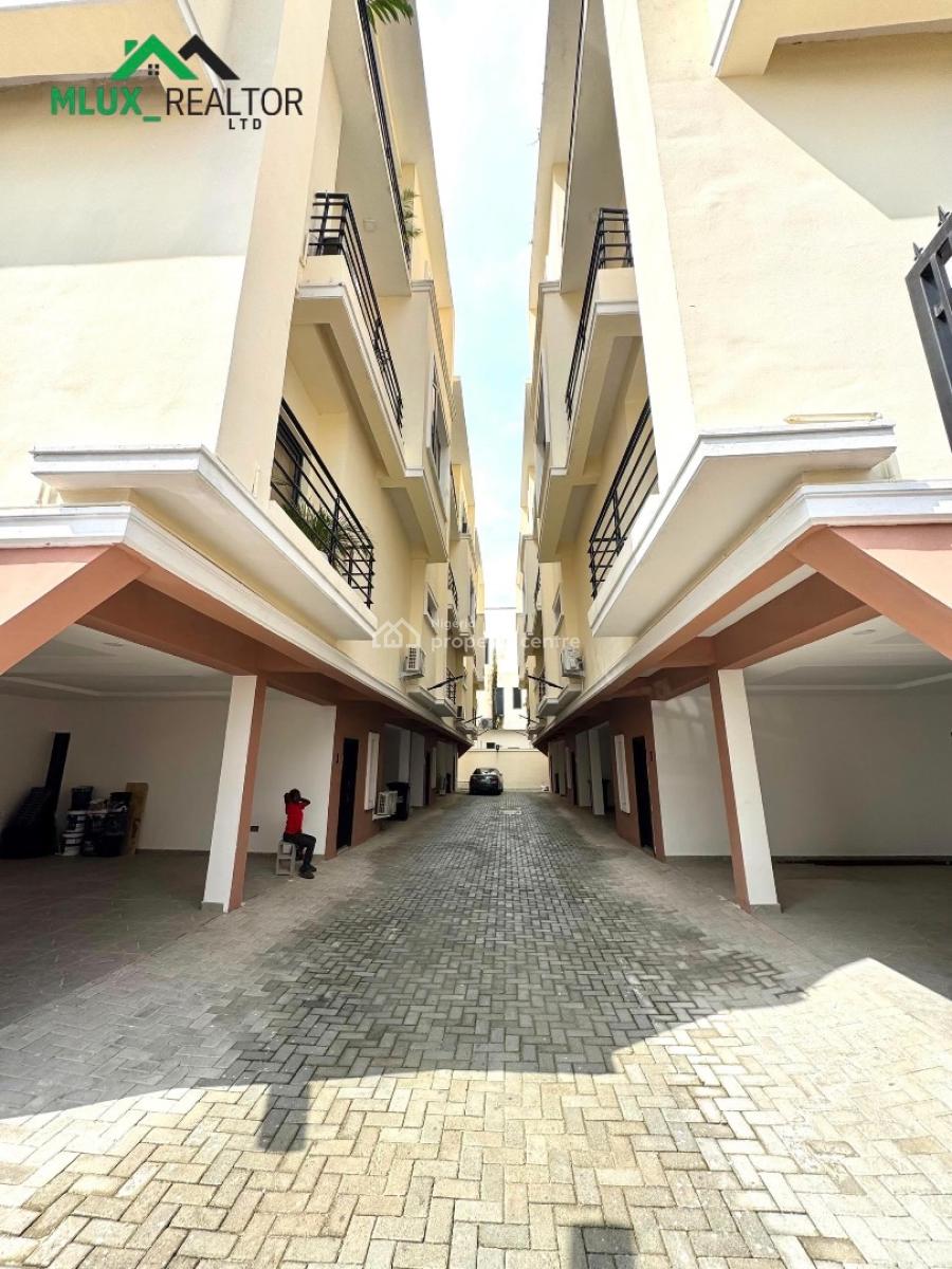 Brand New 4 Bedroom Terrace Duplex with Bq & Swimming Pool, Lekki Phase 1, Lekki, Lagos, Terraced Duplex for Rent
