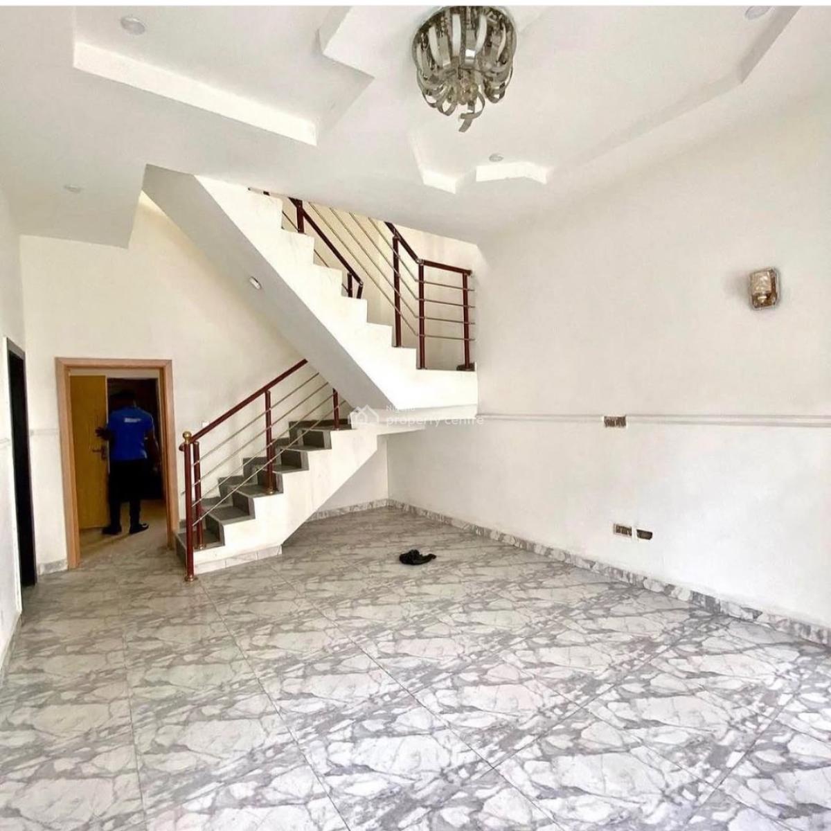 Spacious 4 Bedroom Semi Detached Duplex with Bq Inside a Mini Estate, Secure Estate at Ikota School, Ikota, Lekki, Lagos, Semi-detached Duplex for Rent