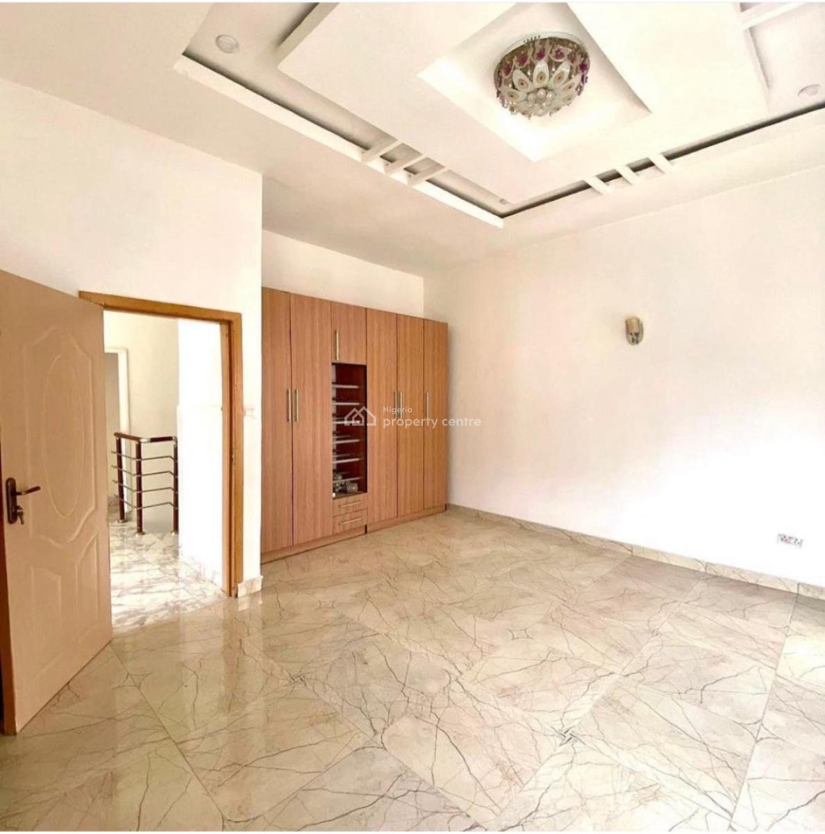 Spacious 4 Bedroom Semi Detached Duplex with Bq Inside a Mini Estate, Secure Estate at Ikota School, Ikota, Lekki, Lagos, Semi-detached Duplex for Rent