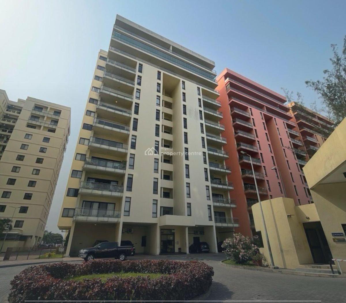 a 4 Bedroom Luxury Apartment with a Room Bq  and All Other Facilities, Ocean Parade Towers, Banana Island, Ikoyi, Lagos, Block of Flats for Sale