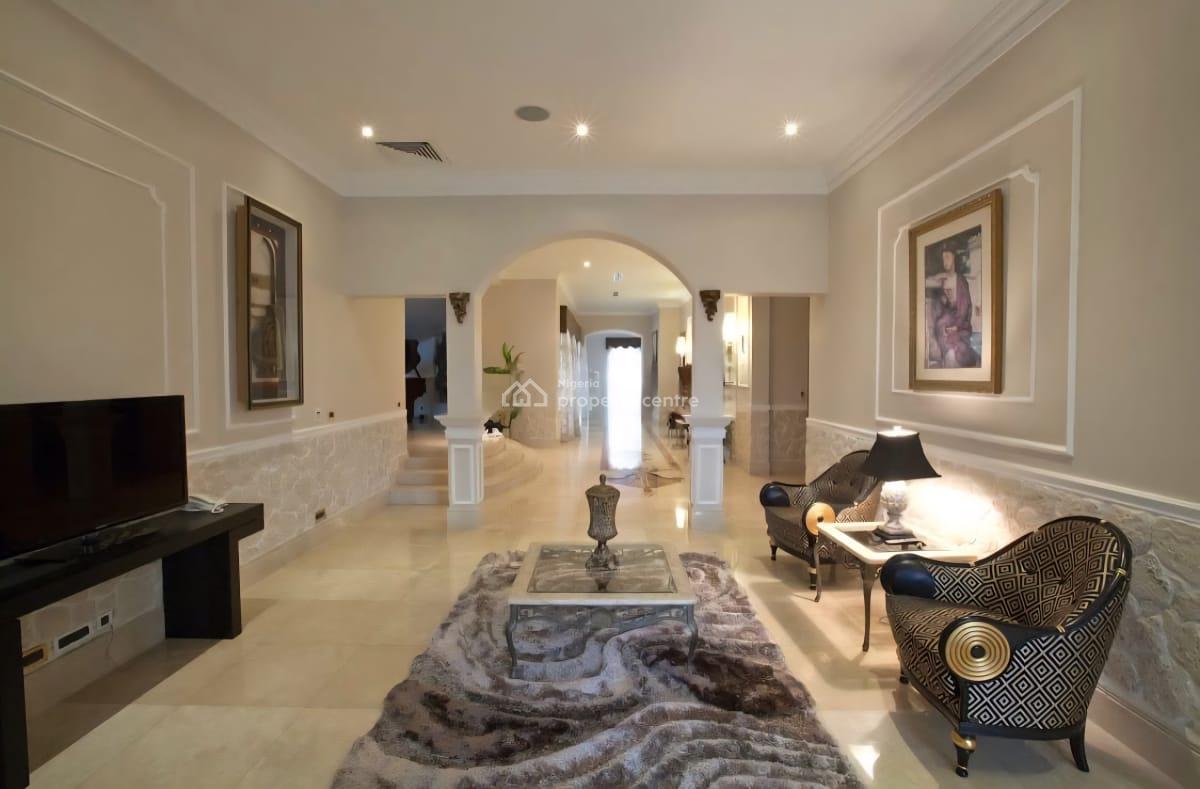 Waterfront Mansion in a Premium Location, Banana Island, Ikoyi, Lagos, Detached Duplex for Sale
