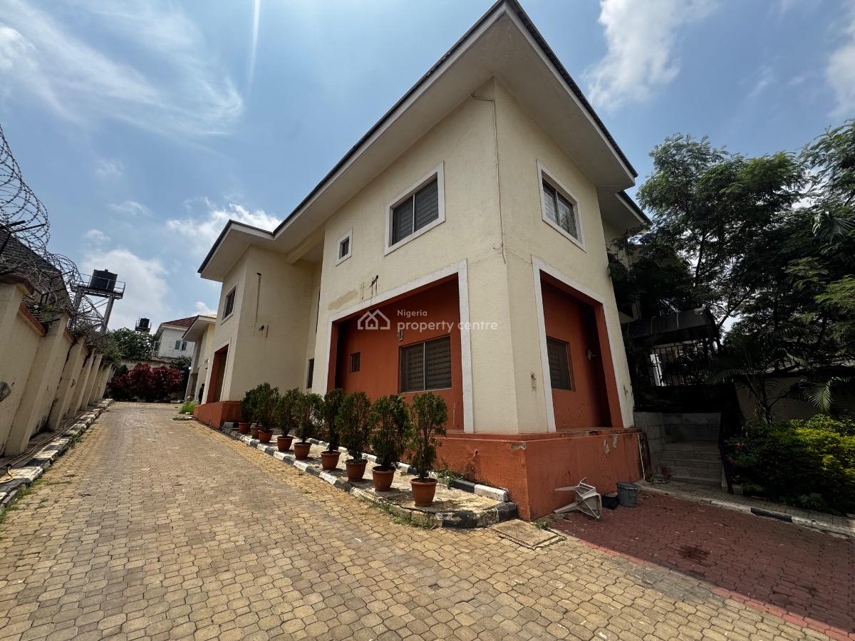 4bedrooms Fully Detached Duplex with 2bedrooms Flat and Bq, Asokoro District, Abuja, Detached Duplex for Rent