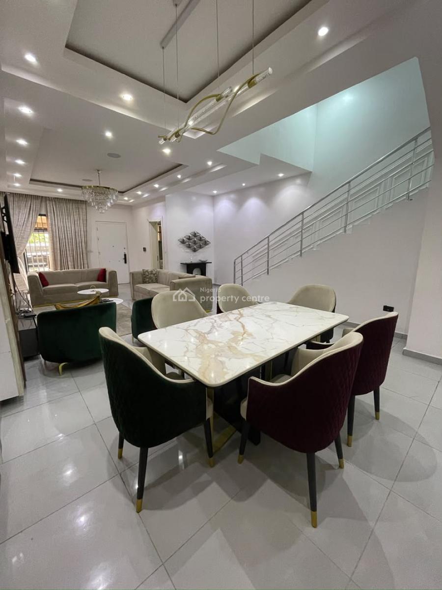 Luxury 4bedroom Terrace House in Serene Environment, Lekki Phase1, Lekki, Lagos, Terraced Duplex for Rent