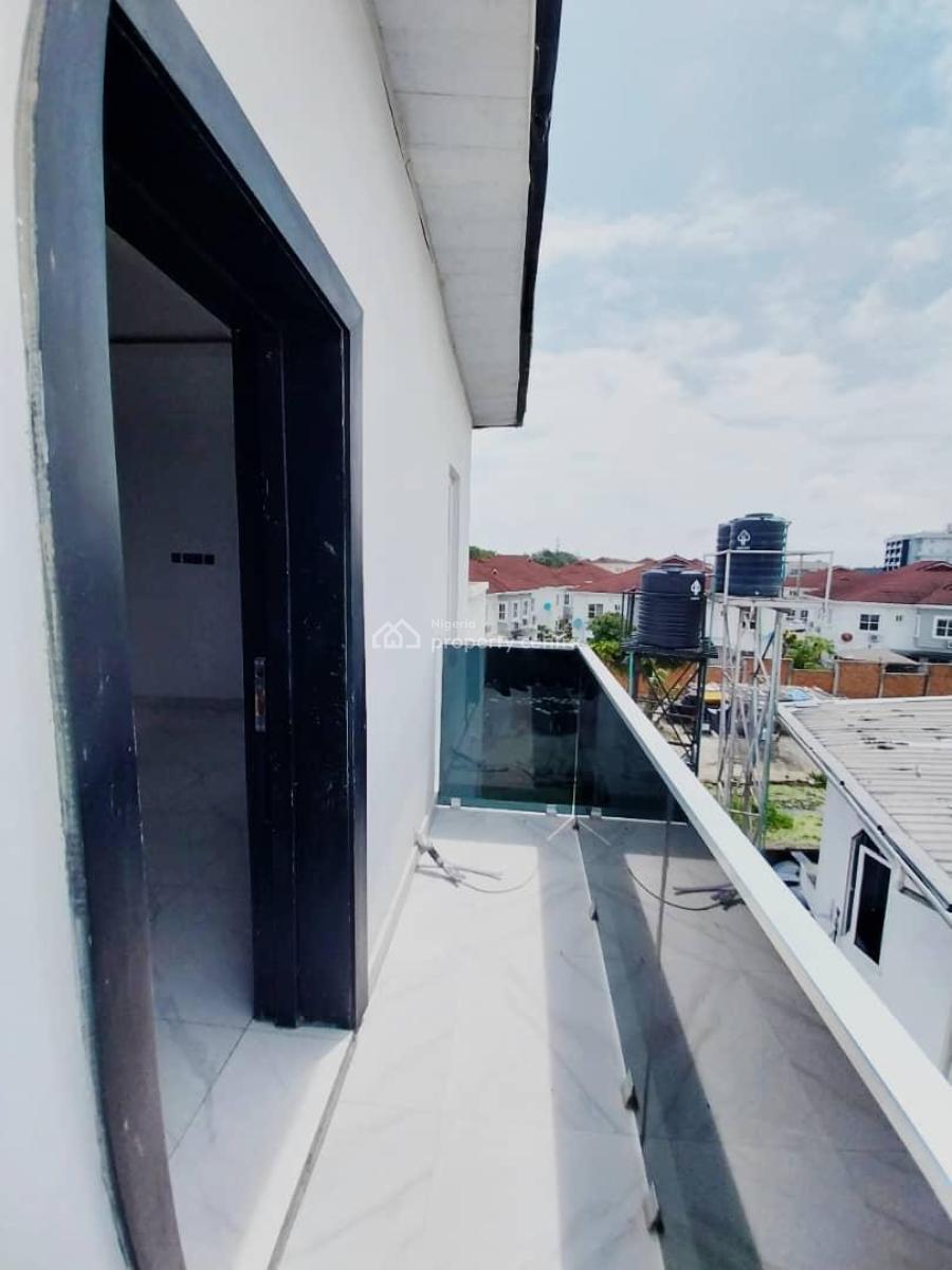 Brand New Self Serviced 5 Bedroom Det. Duplex Plus Bq and Swimming Poo, Chevron, Lekki, Lagos, Detached Duplex for Rent