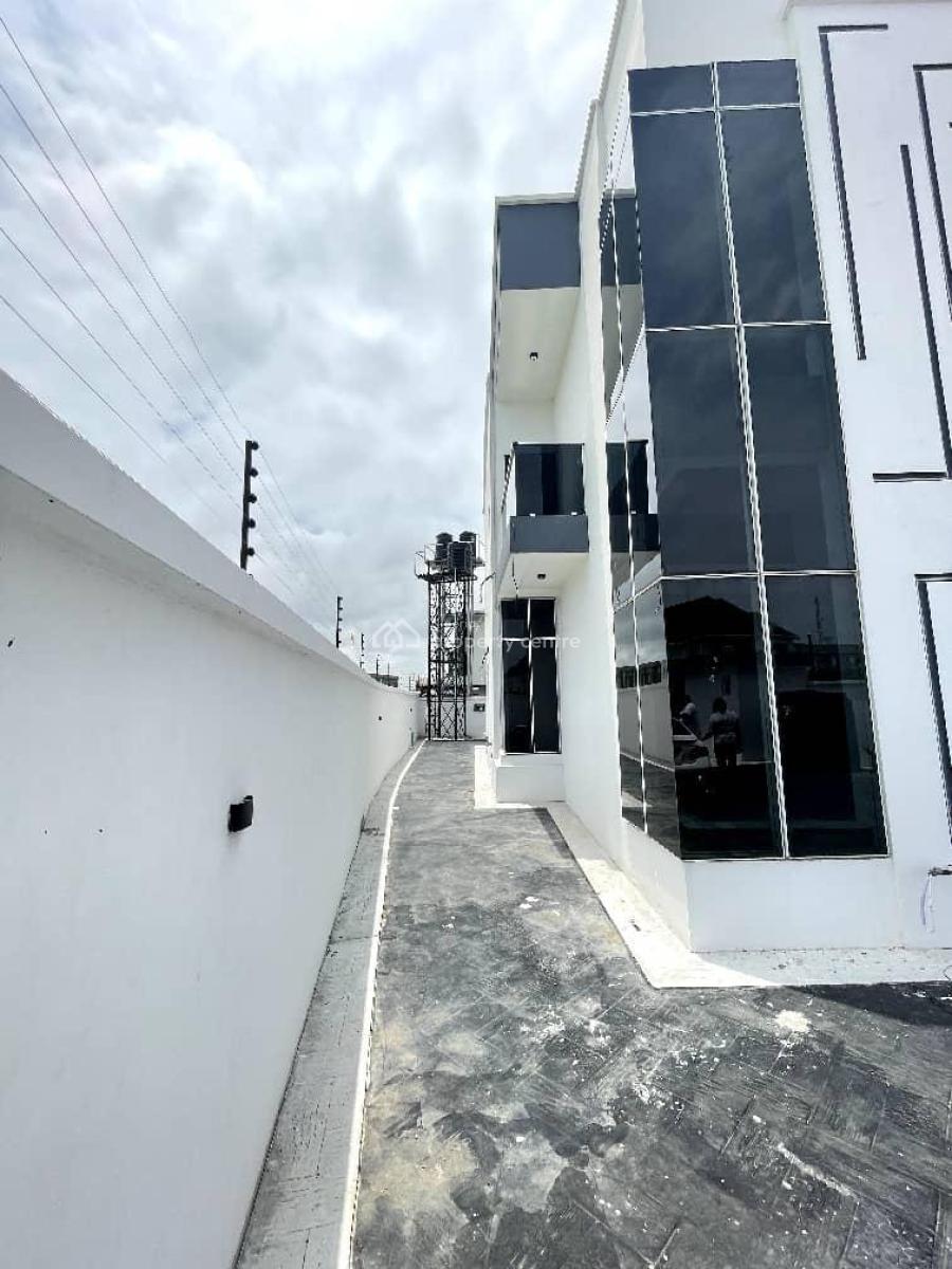 Brand New Self Serviced 5 Bedroom Det. Duplex Plus Bq and Swimming Poo, Chevron, Lekki, Lagos, Detached Duplex for Rent