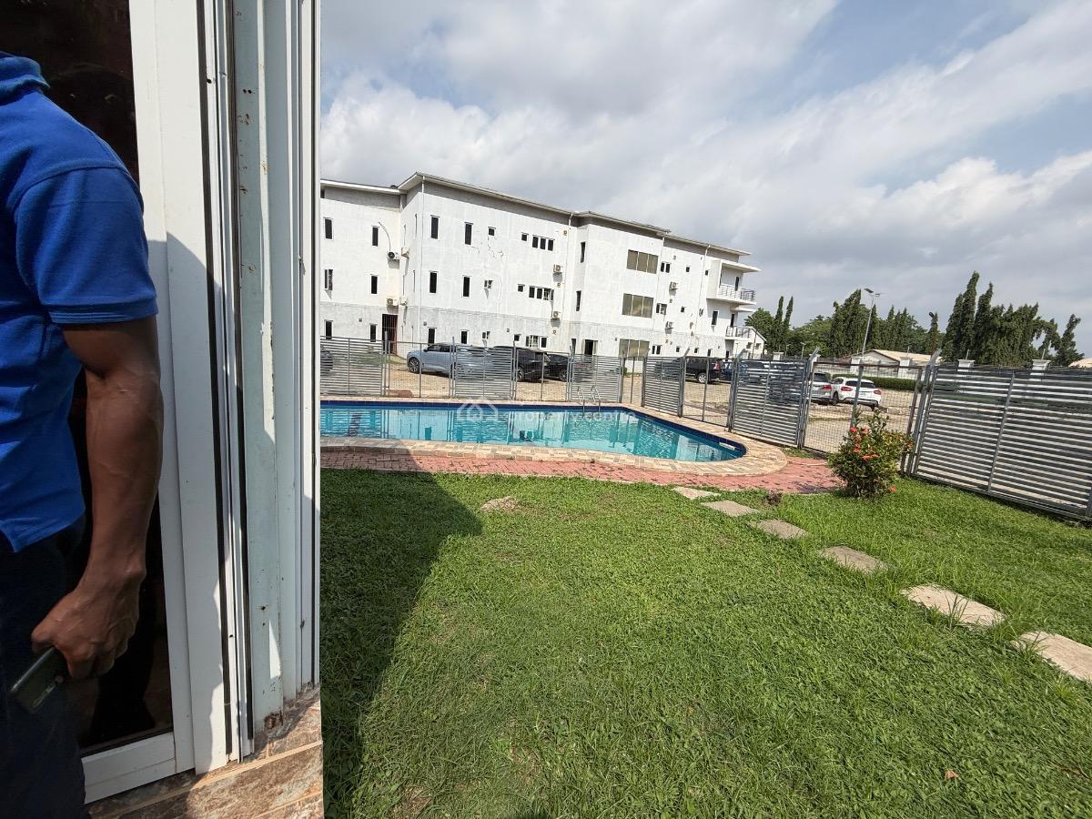 Lovely Serviced 3 Bedroom Flat with Pool & Gym, Katampe Extension, Katampe, Abuja, Flat / Apartment for Rent