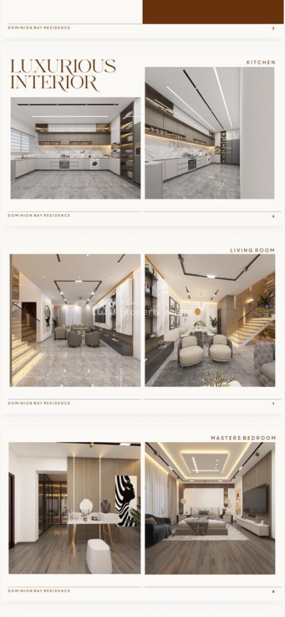 4-bedroom Terrace + Studio Apartment Beside The Charterhouse Lagos, Atican Beach, Lagos–calabar Coastal Road, Ojaja Mall, Blenco, Oniru, Victoria Island (vi), Lagos, Terraced Duplex for Sale