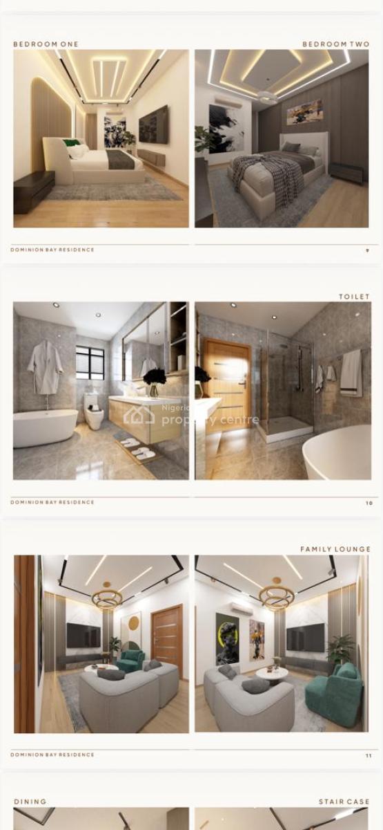 4-bedroom Terrace + Studio Apartment Beside The Charterhouse Lagos, Atican Beach, Lagos–calabar Coastal Road, Ojaja Mall, Blenco, Oniru, Victoria Island (vi), Lagos, Terraced Duplex for Sale