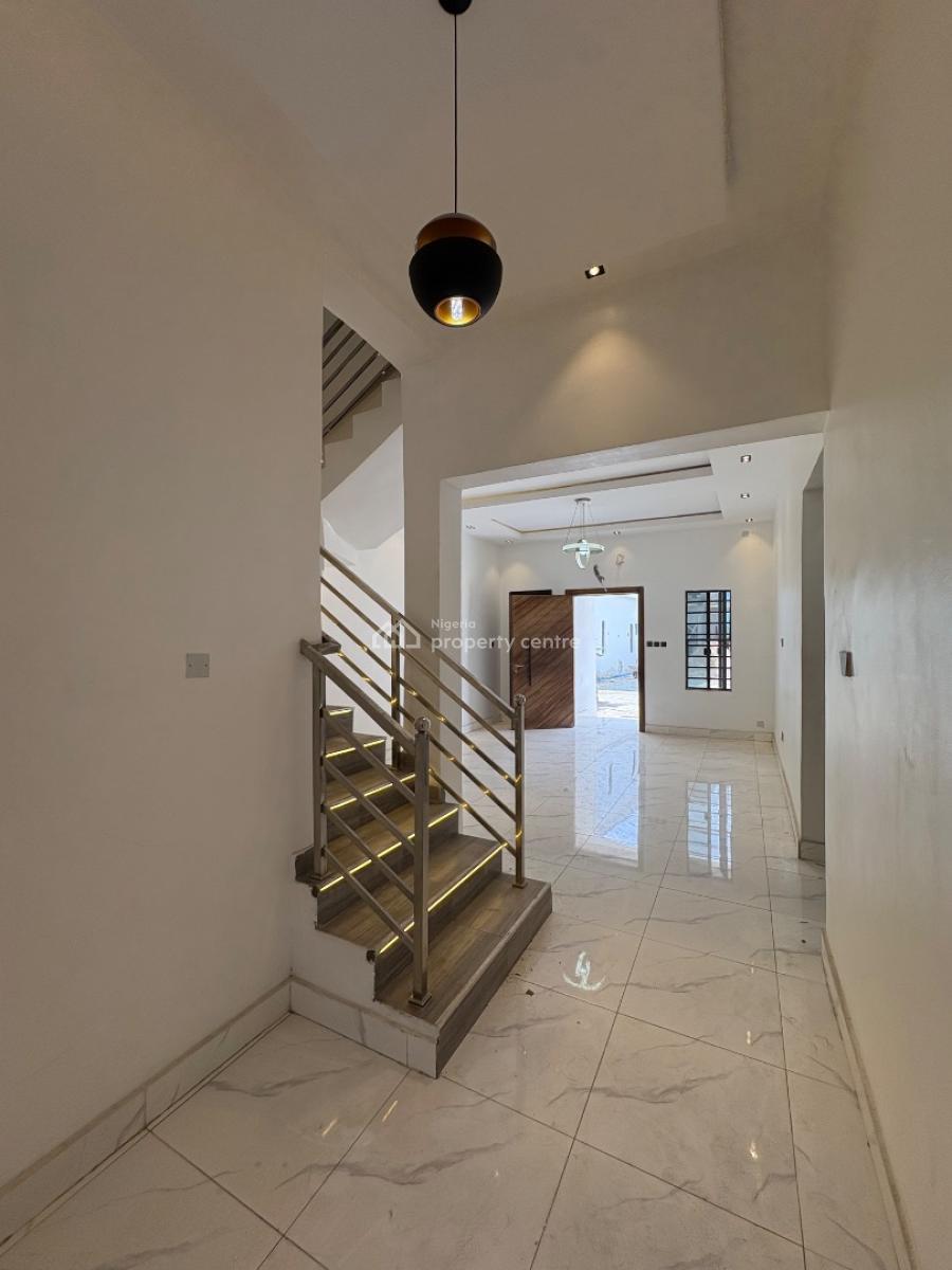 Brand New 4 Bedroom Terrace Duplex with 2 Balconys in a Secured Estate, Blenco/skymall Axis, Sangotedo, Ajah, Lagos, Terraced Duplex for Rent