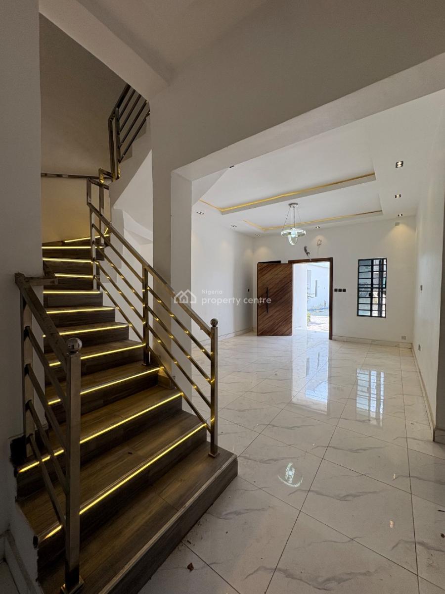 Brand New 4 Bedroom Terrace Duplex with 2 Balconys in a Secured Estate, Blenco/skymall Axis, Sangotedo, Ajah, Lagos, Terraced Duplex for Rent