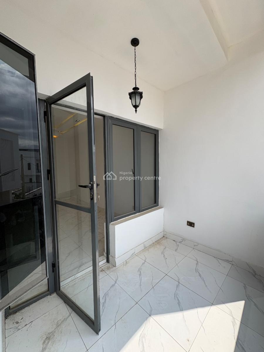 Brand New 4 Bedroom Terrace Duplex with 2 Balconys in a Secured Estate, Blenco/skymall Axis, Sangotedo, Ajah, Lagos, Terraced Duplex for Rent