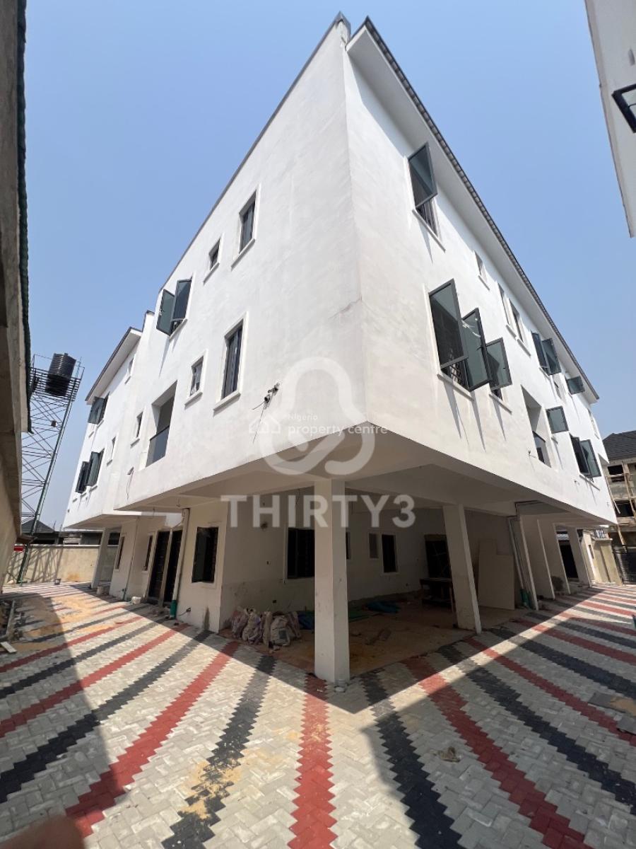 3 Bedroom Terrace Duplex, Mobil Road, Ajah, Lekki, Lagos, Semi-detached Duplex for Sale