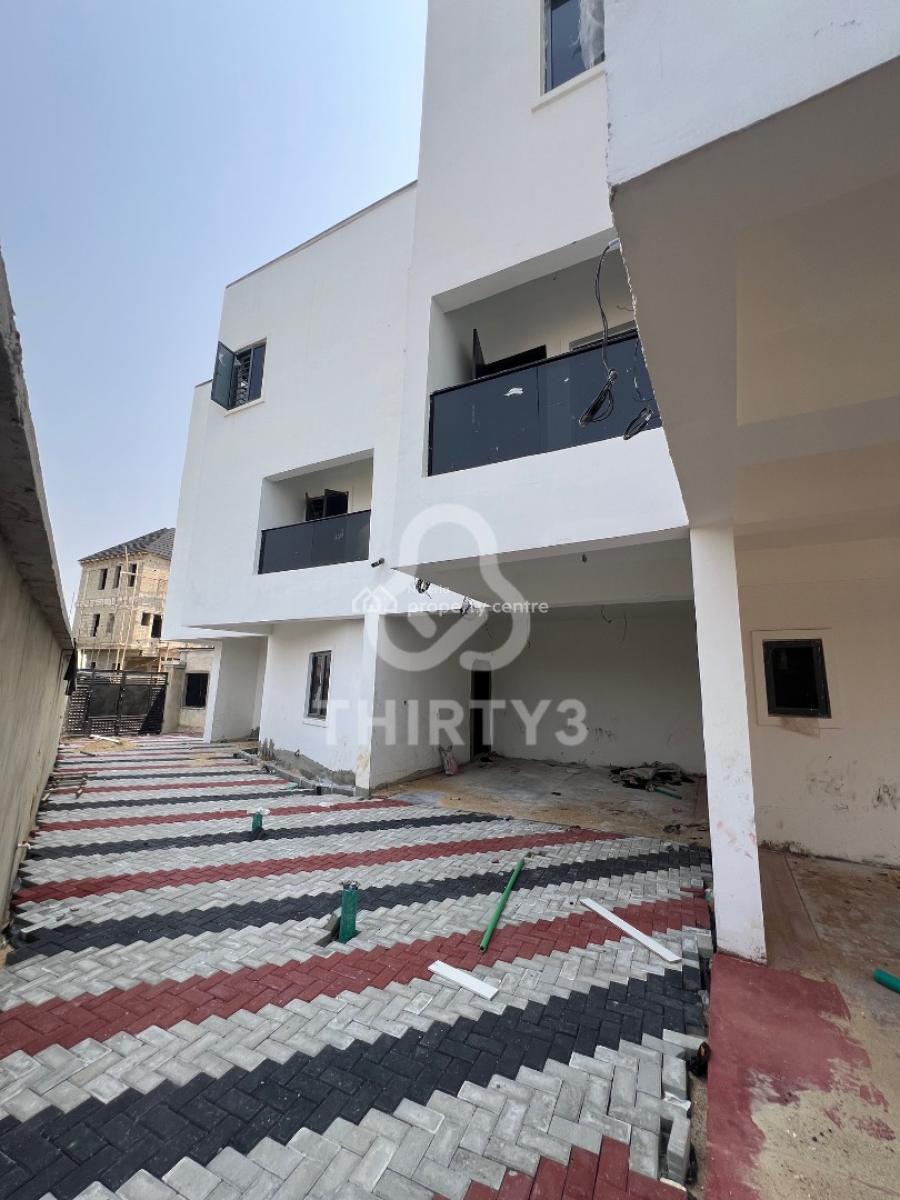 3 Bedroom Terrace Duplex, Mobil Road, Ajah, Lekki, Lagos, Semi-detached Duplex for Sale
