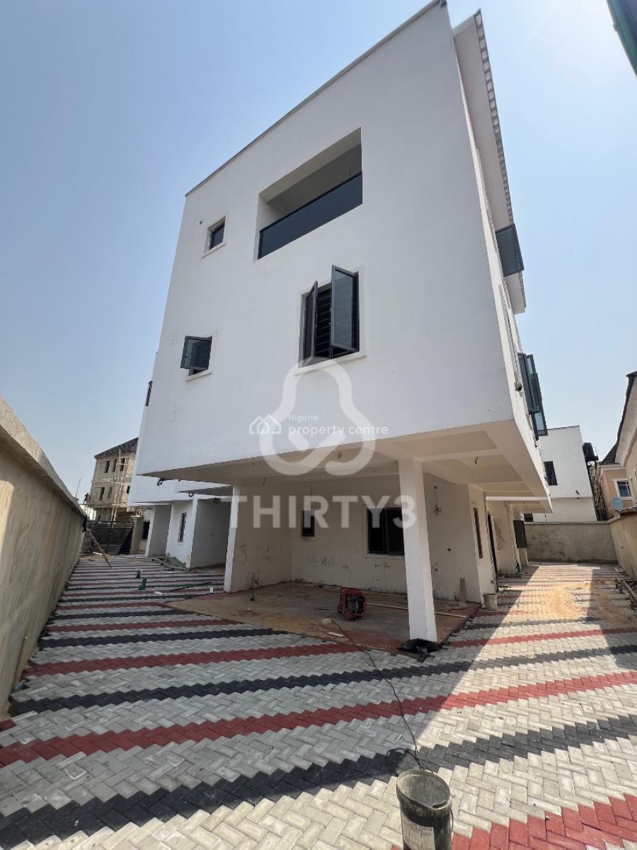 3 Bedroom Terrace Duplex, Mobil Road, Ajah, Lekki, Lagos, Semi-detached Duplex for Sale