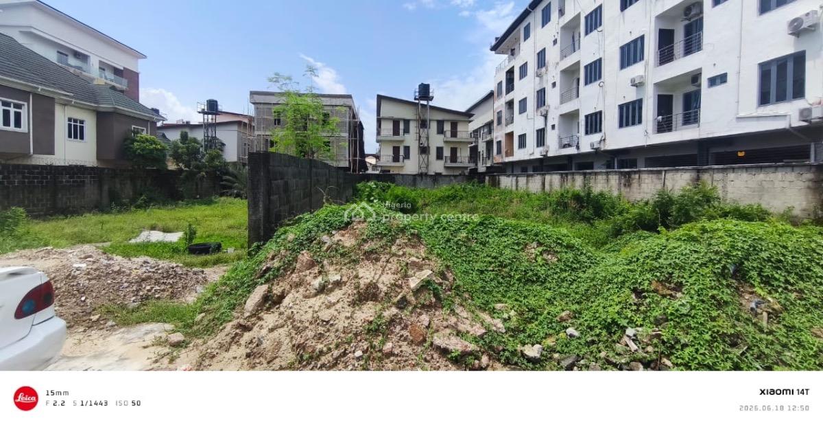 1,375sqm Prime Residential Bareland, Lekki Right Side, Close Off Whitesands School Road, Lekki, Lagos, Residential Land for Sale