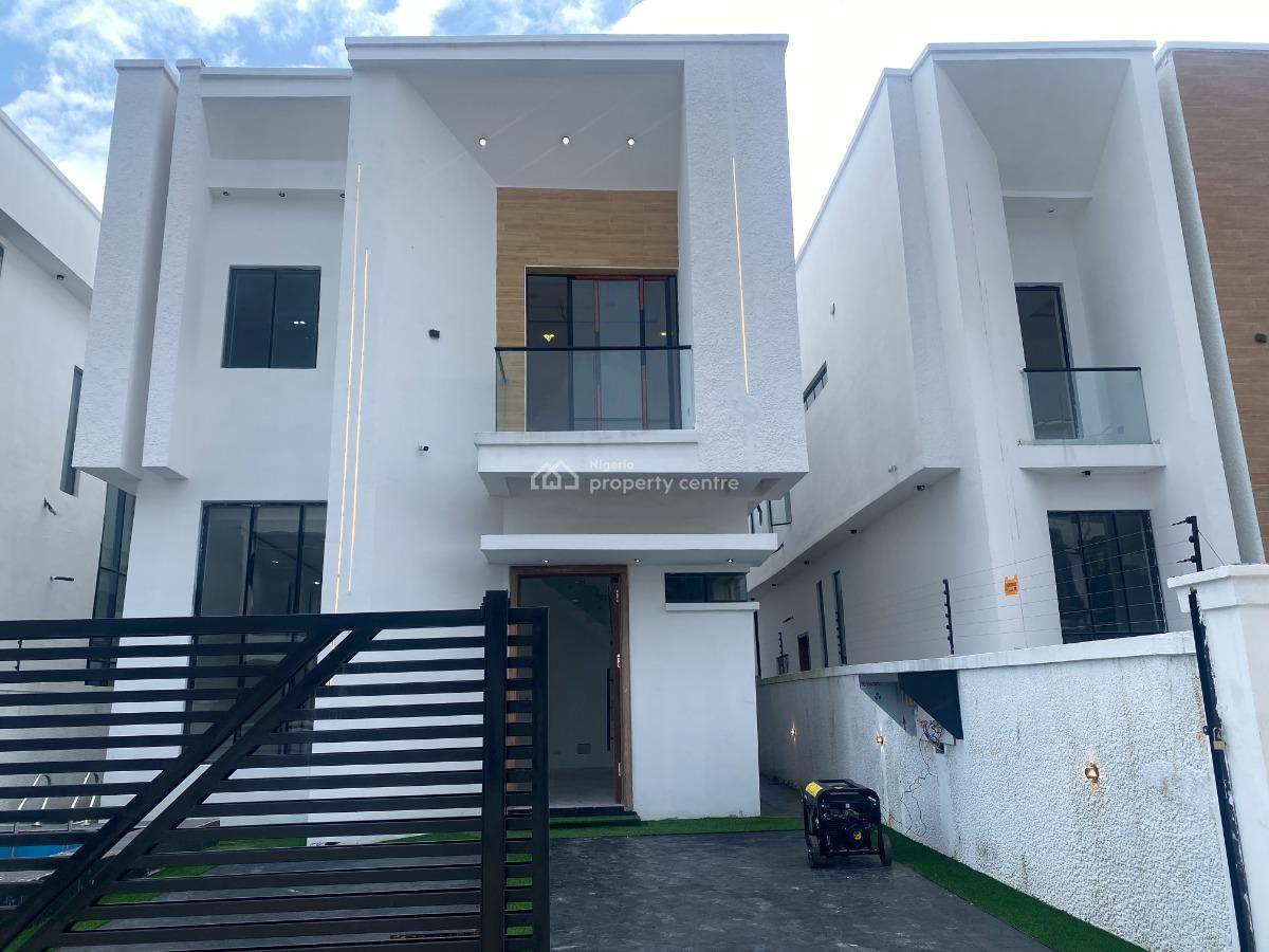 Luxury 4bedroom Detached Duplex with C/o, Chevron, Lekki, Lagos, Detached Duplex for Sale
