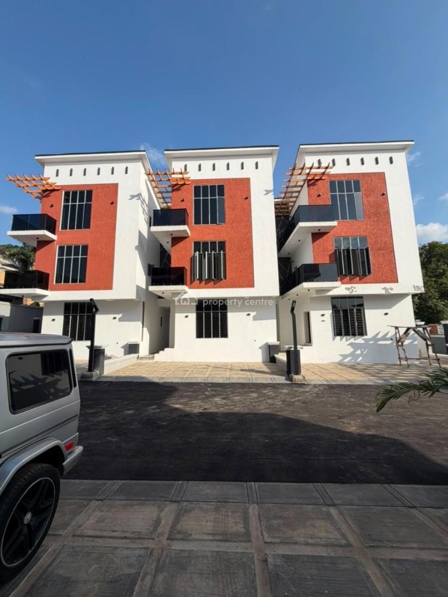 Brand New 4 Bedrooms Terrace Duplex, (tarred Roads), Utako, Abuja, Terraced Duplex for Sale