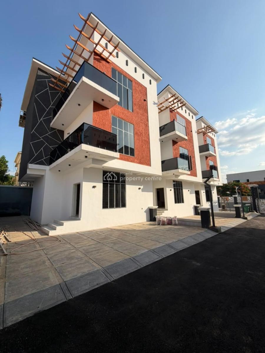 Brand New 4 Bedrooms Terrace Duplex, (tarred Roads), Utako, Abuja, Terraced Duplex for Sale