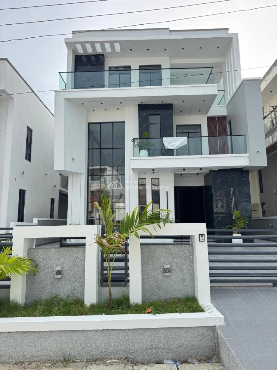 Luxury 5 Bedroom Detached Duplex with Bq and Pool, Ikota, Ikota, Lekki, Lagos, Detached Duplex for Sale
