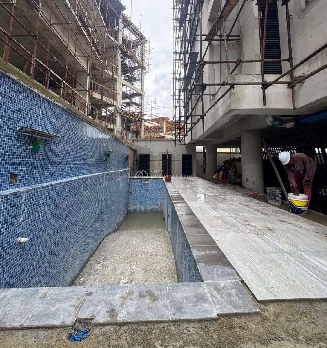 Lovely 3 Bedroom Apartment with Swimming Pool and Bq, Ikoyi, Ikoyi, Lagos, Block of Flats for Sale