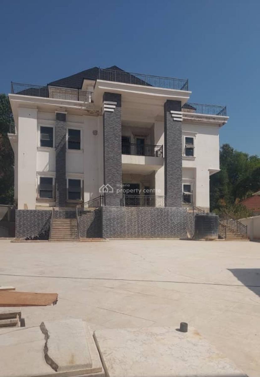 Grand 8 Bedroom Mansion + 5 Living Rooms + Swimming Pool & Elevator, Maitama District, Abuja, House for Sale