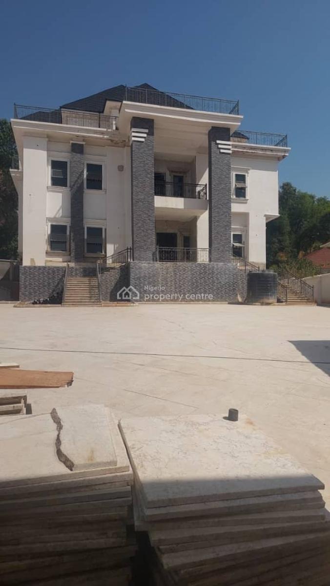 Grand 8 Bedroom Mansion + 5 Living Rooms + Swimming Pool & Elevator, Maitama District, Abuja, House for Sale