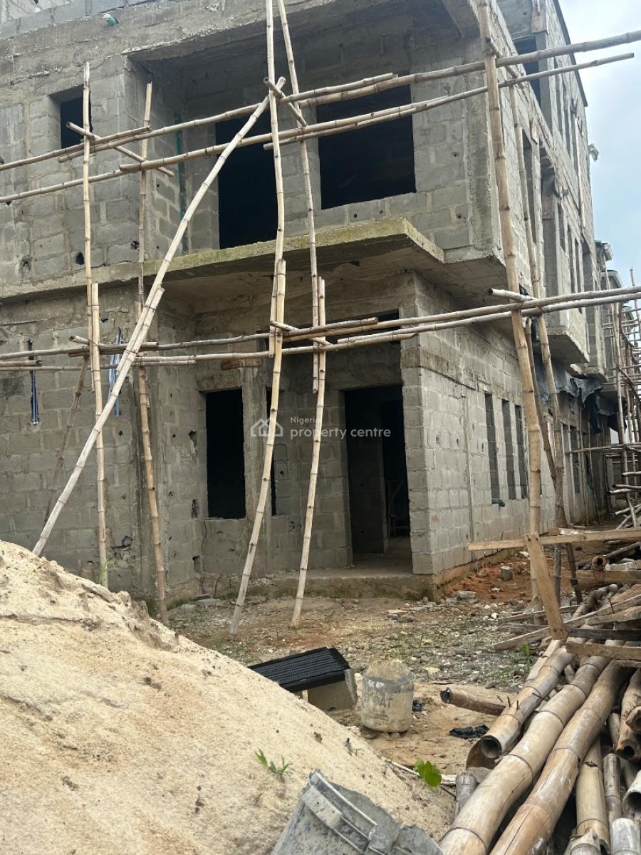 Uncompleted 5 Bedroom Penthouse in a Secured Estate, Forthright Estate, Behind Punch Newspaper, Off Lagos-ibadan Expressway, Berger, Arepo, Ogun, Semi-detached Duplex for Sale