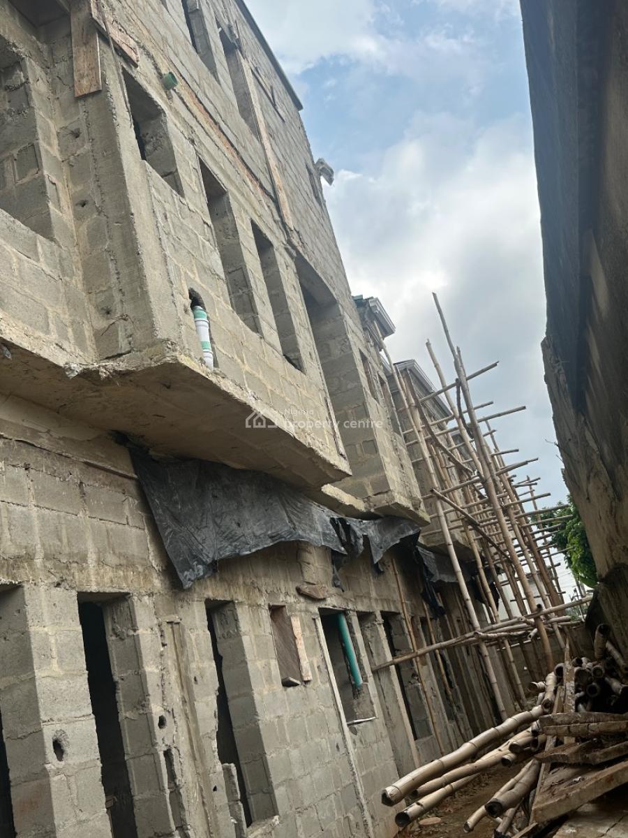 Uncompleted 5 Bedroom Penthouse in a Secured Estate, Forthright Estate, Behind Punch Newspaper, Off Lagos-ibadan Expressway, Berger, Arepo, Ogun, Semi-detached Duplex for Sale