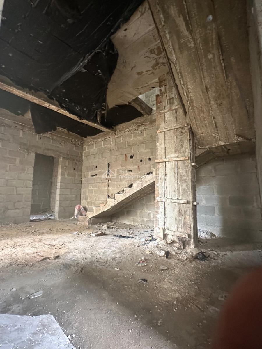 Uncompleted 5 Bedroom Penthouse in a Secured Estate, Forthright Estate, Behind Punch Newspaper, Off Lagos-ibadan Expressway, Berger, Arepo, Ogun, Semi-detached Duplex for Sale