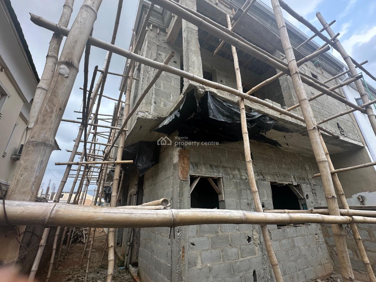 Uncompleted 5 Bedroom Penthouse in a Secured Estate, Forthright Estate, Behind Punch Newspaper, Off Lagos-ibadan Expressway, Berger, Arepo, Ogun, Semi-detached Duplex for Sale