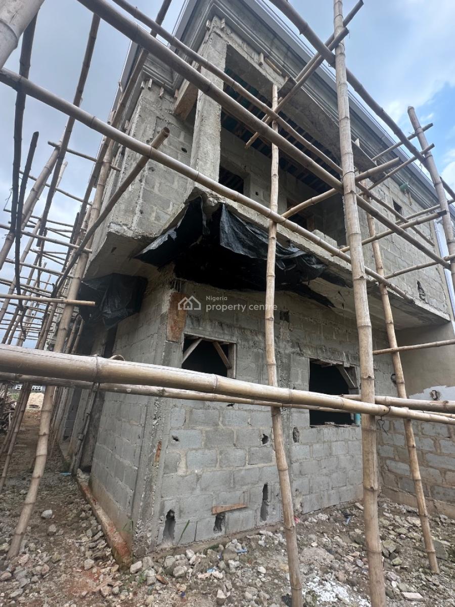 Uncompleted 5 Bedroom Penthouse in a Secured Estate, Forthright Estate, Behind Punch Newspaper, Off Lagos-ibadan Expressway, Berger, Arepo, Ogun, Semi-detached Duplex for Sale