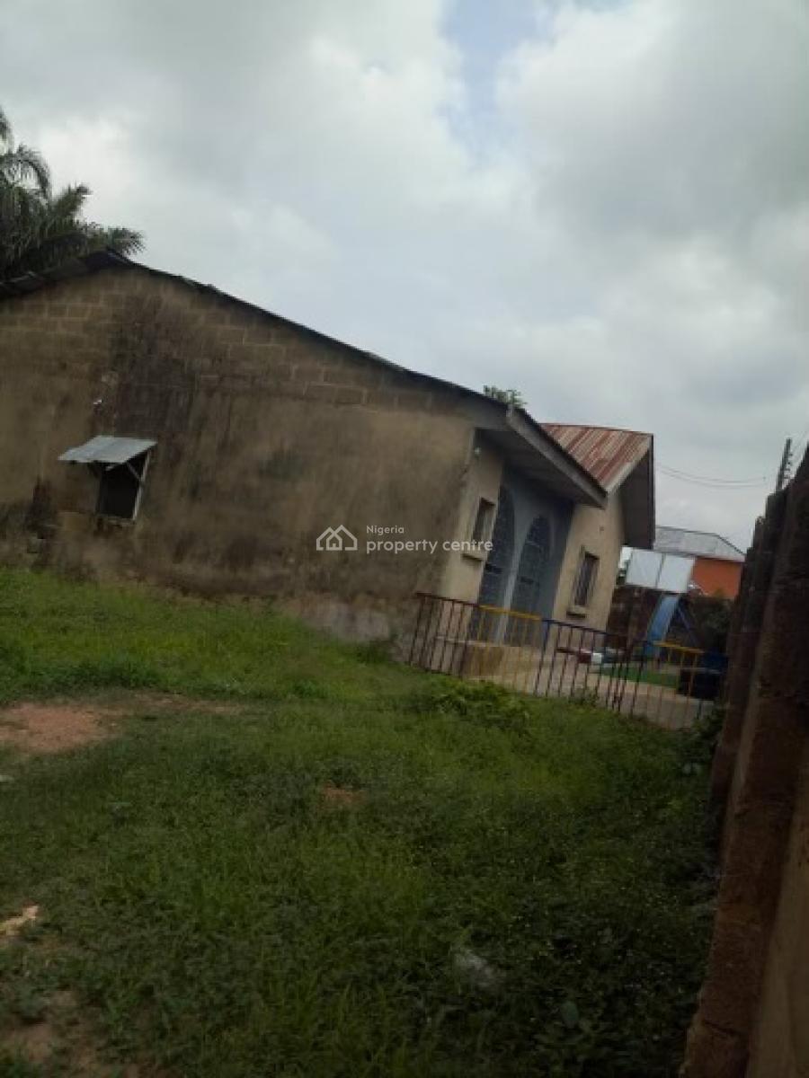 Detached Bungalow on a Large Piece of Land, Ojoo, Ibadan, Oyo, Detached Bungalow for Sale