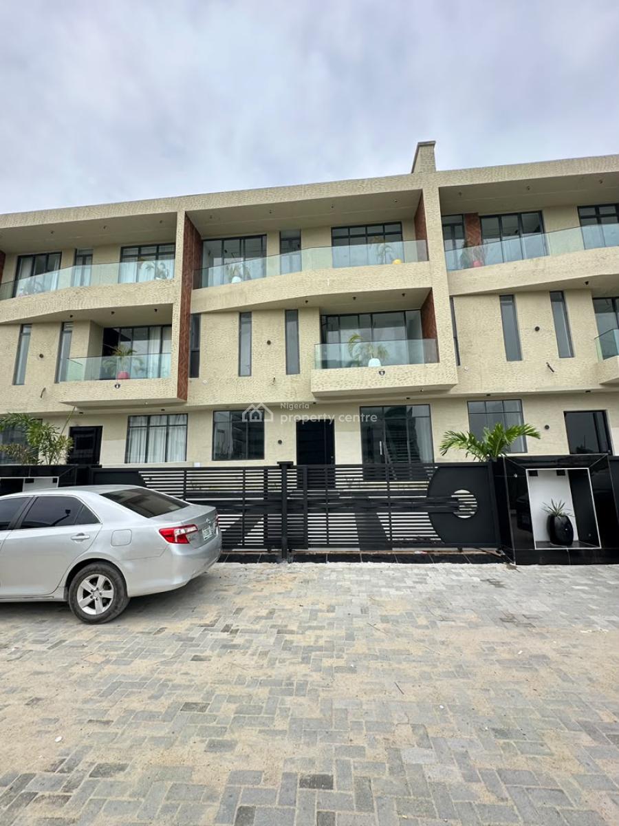 Spacious Luxury 5 Bedroom Terrace Duplex with Self Compound and Bq, Lekki Phase 1, Lekki, Lagos, Terraced Duplex for Sale